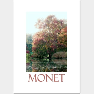 Tree by the Water by Claude Monet Posters and Art